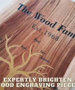 WoodDIY™ การแกะสลักไม้ด้วยสีหลายสี