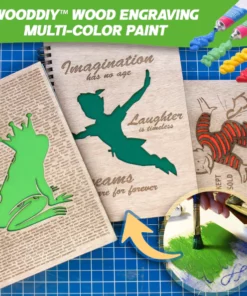 WoodDIY™ Wood Engraving Multi-Color Paint