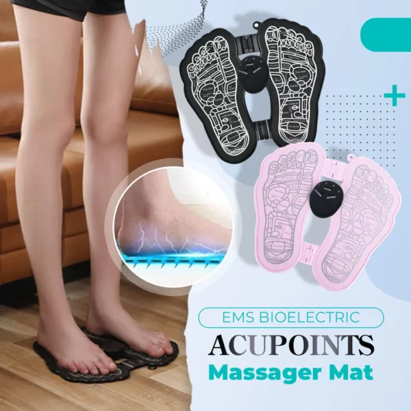XFIT ™ Bioelectric Acupoints Massager Mat. حصيرة تدليك نقاط الوخز الكهربائية الحيوية XFIT ™