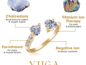YUGA Chalcedony Ionic Ring