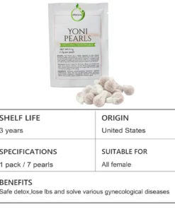 iNature™ FemaleSlimming and Detoxing Yoni Pearls