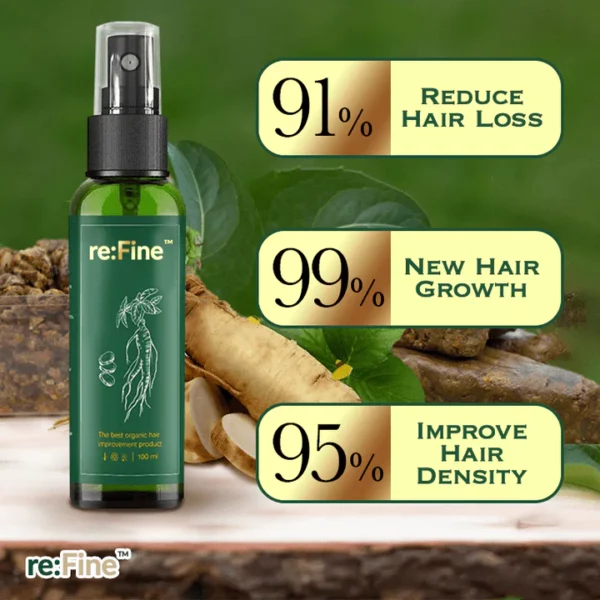 re:Fine™ Ruĝa Ginseng HairRe- Generation Spray