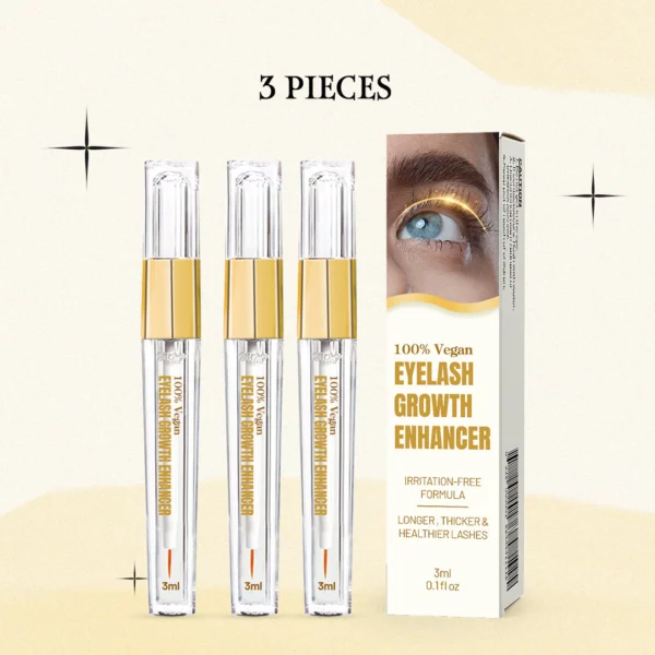 100 % veganer Wimpernwachstumsverstärker