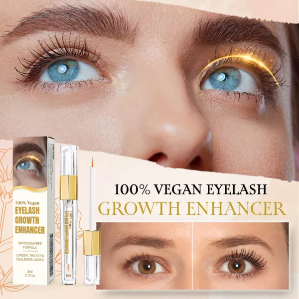 100 % veganer Wimpernwachstumsverstärker