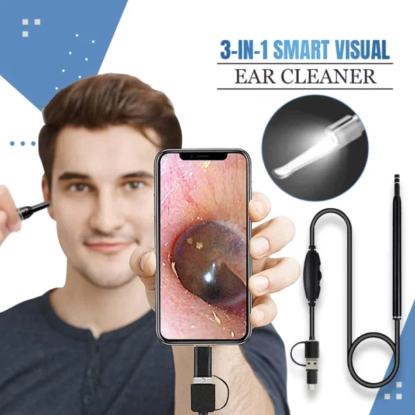 3-in-1 Smart Visual Ear Cleaner