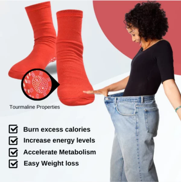 AMFIZZ ™ Tourmaline Lymphvity Slimming Health Sock