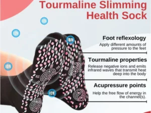AMFIZZ™ Tourmaline Lymphvity Slimming Health Sock