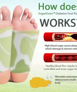 ANLOMAR™ Blood Glucose Reducing Body Detox Footbed