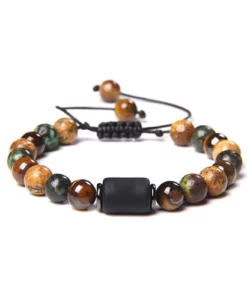 ASOLOGY TRIO TigeriteION Jasper Bracelets