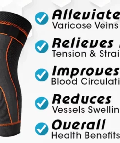 AcuRelief Tourmaline Self-heating Knee Sleeve