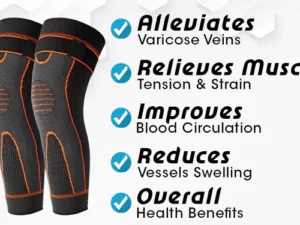 AcuRelief Tourmaline Self-heating Knee Sleeve