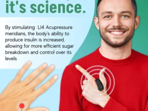 Acuplus™ Sugar Control LI4 Acupressure Point Clip