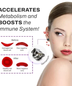 Acupuncture Lymphvity Tourmaline GalaxyEarring