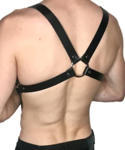 Beshape Acupressure Cellulite Burning Leather Mens Chest Harness