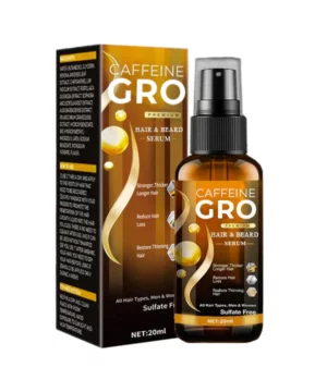 CaffeineGRO Hair & Beard Serum Spray