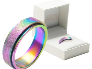 Céleste Potassium ION Spinner Ring