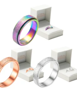 Céleste Potassium ION Spinner Ring