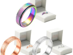 Céleste Potassium ION Spinner Ring