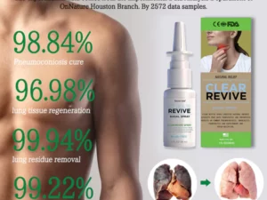 Clear Revive® Organic Herbal Lung Cleanse & Repair Nasal Spray PRO