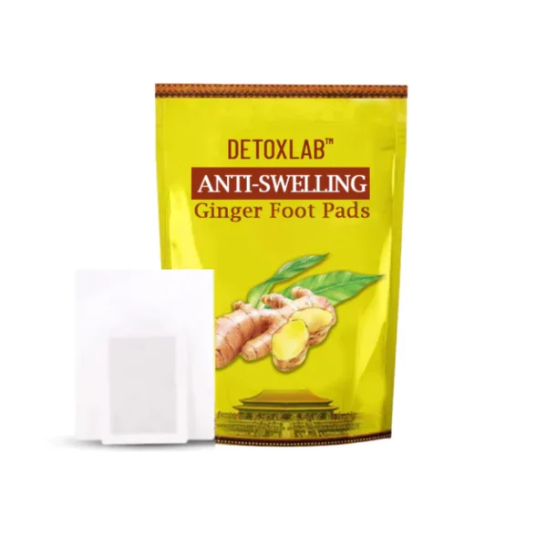 DetoxLab ™ Anti-Swelling Ginger Foot Pads