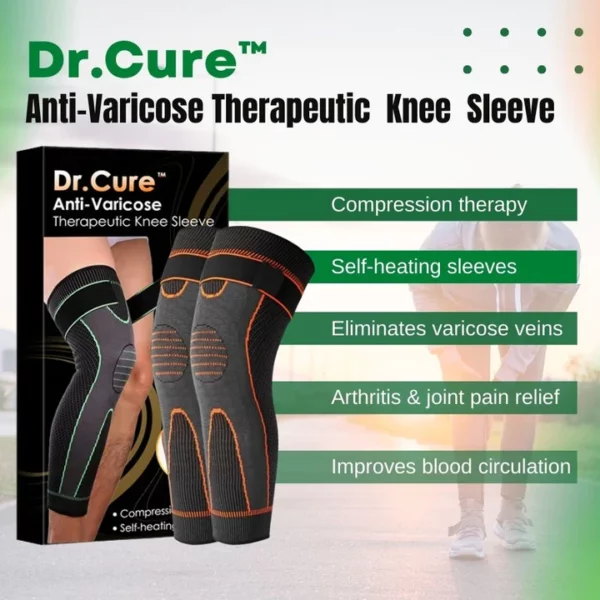 Genouillère thérapeutique anti-varices Dr.Cure™