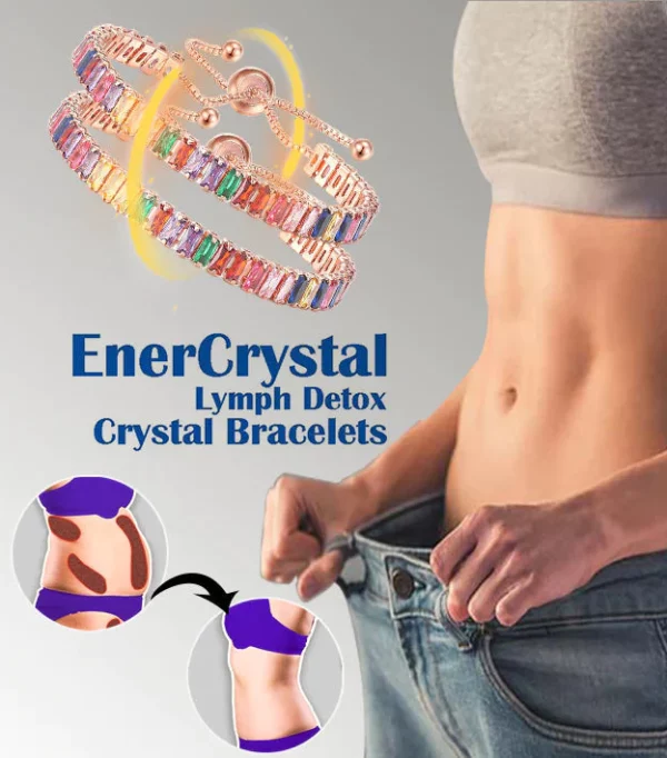 Pulseras de cristal de desintoxicación linfática EnerCrystal™