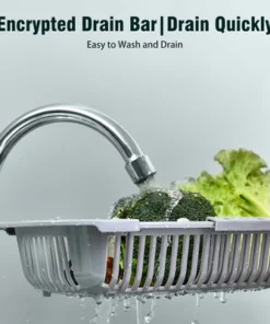 Extend Kitchen Sink Adjustable Drain Basket