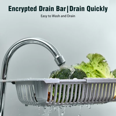 Verlängeren Kitchen Sink Upassbar Drain Basket