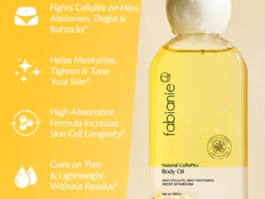 FABIANIE Naturals Anti-Cellulite Body Massage Oil