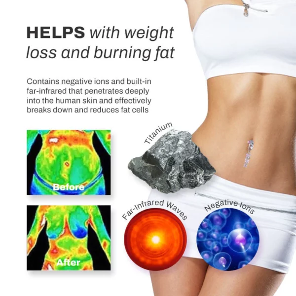 FatLoss™ Titanium Body Detox Lymphatic Drainage Belly Button Ring