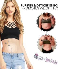 FatLoss™ Titanium Body Detox Lymphatic Drainage Belly Button Ring
