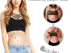 FatLoss™ Titanium Body Detox Lymphatic Drainage Belly Button Ring