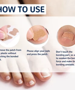 German ToenailHeal Paronychia Relief Patch