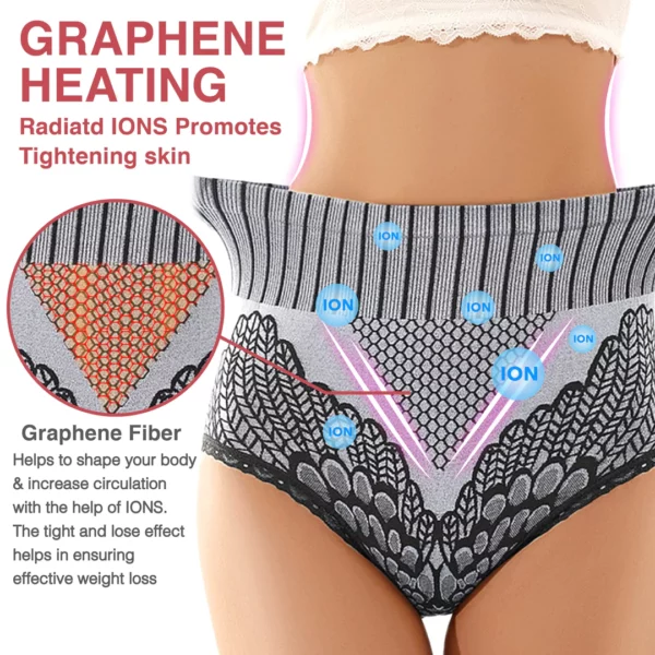 Briefs High Waist Restoration Fiber Graphene