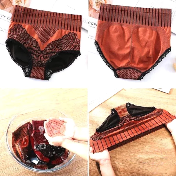 Briefs High Waist Restoration Fiber Graphene