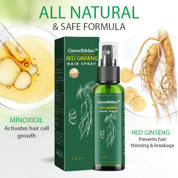 Spray para el cabello con ginseng rojo GrowthMax™