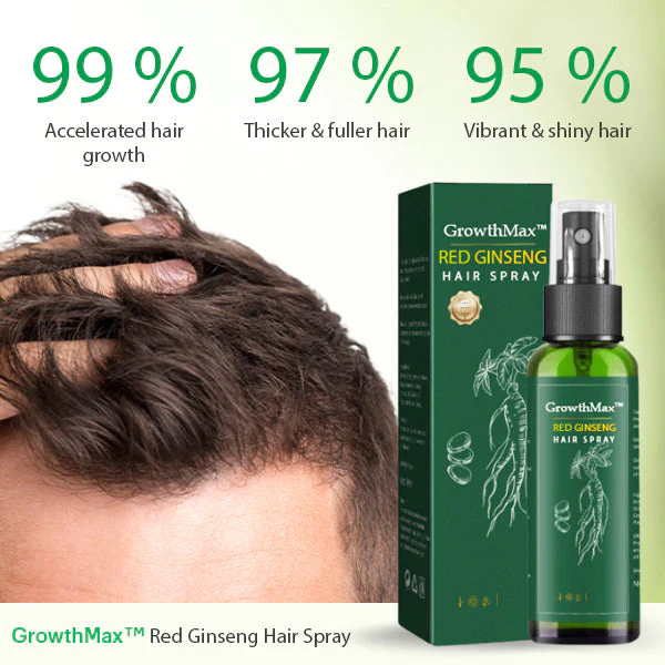 Spray para el cabello con ginseng rojo GrowthMax™