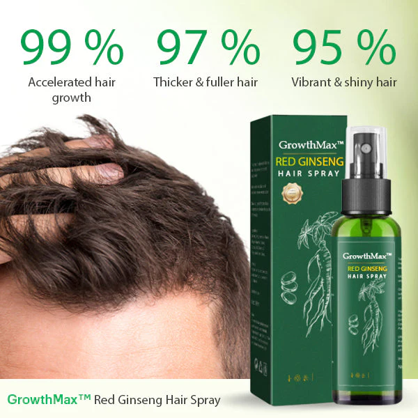 Spray per capelli al ginseng rosso GrowthMax™