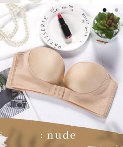 Hazelchrysanth™ Organic Cotton Strapless Bra