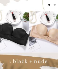 Hazelchrysanth™ Organic Cotton Strapless Bra