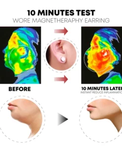 HealBio® Titanium Lymphvity MagneTherapy EarStuds