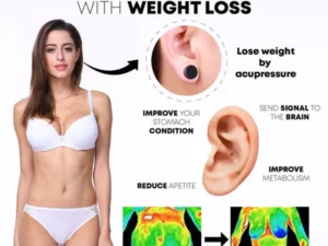HealBio® Titanium Lymphvity MagneTherapy EarStuds