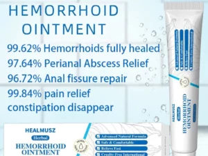 HealmuszPlus Natural Herbal Hemorrhoids Ointment