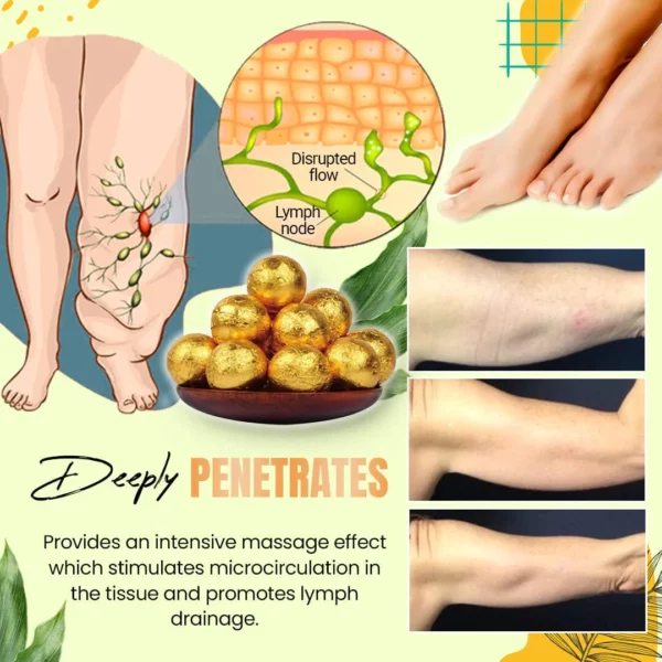 HealthSpa™ ရောင်ရမ်းမှု သက်သာစေသော Ginger FootBath Balls