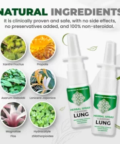 HerbClear™ Organic Herbal Lung Cleanse Repair Nasal Spray