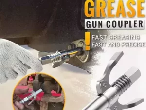 High Pressure Dual Handle Grease Gun Coupler