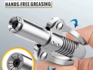 High Pressure Dual Handle Grease Gun Coupler