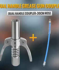 High Pressure Dual Handle Grease Gun Coupler