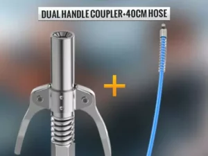 High Pressure Dual Handle Grease Gun Coupler
