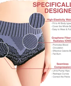 High Waist Graphene Fiber Briefs